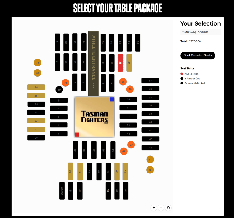 wordpress seating chart