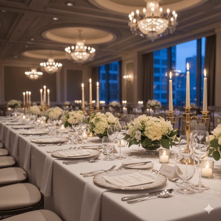 corporate event seating etiquette