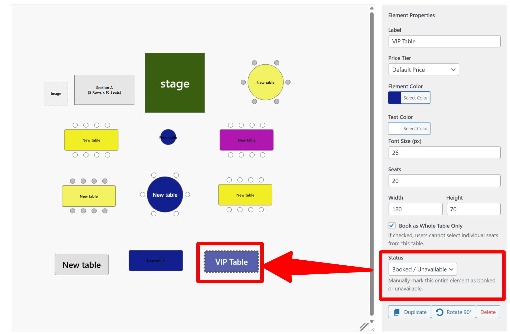 WordPress Seating Chart Plugin | Visual Seat Booking & Ticketing