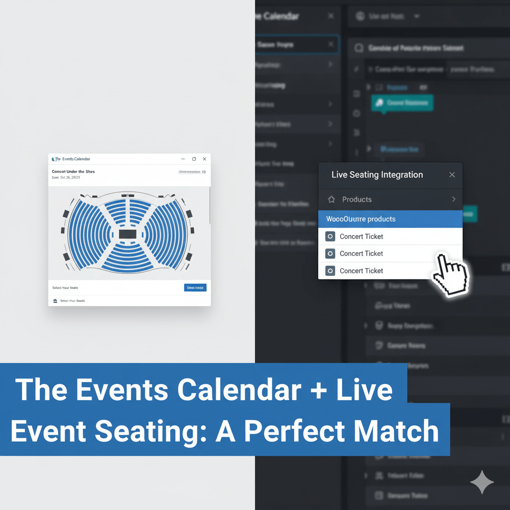 The Events Calendar seating chart