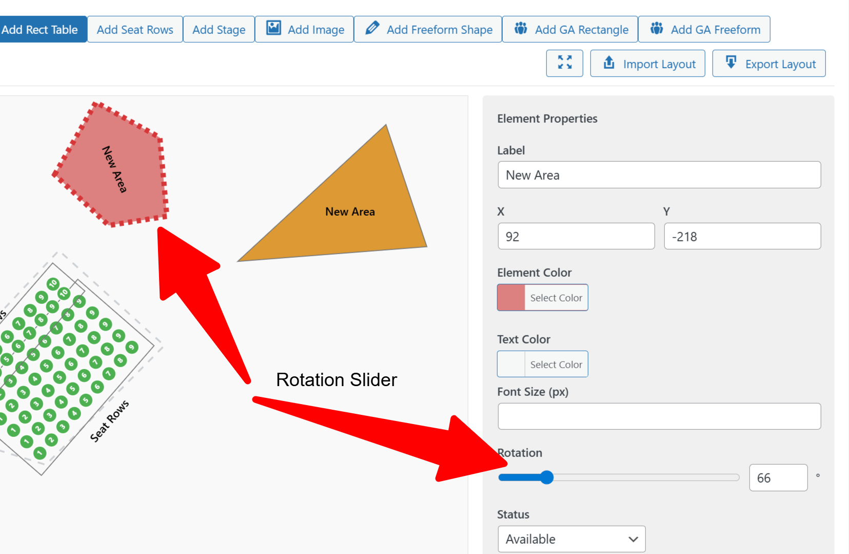 General Area for sale