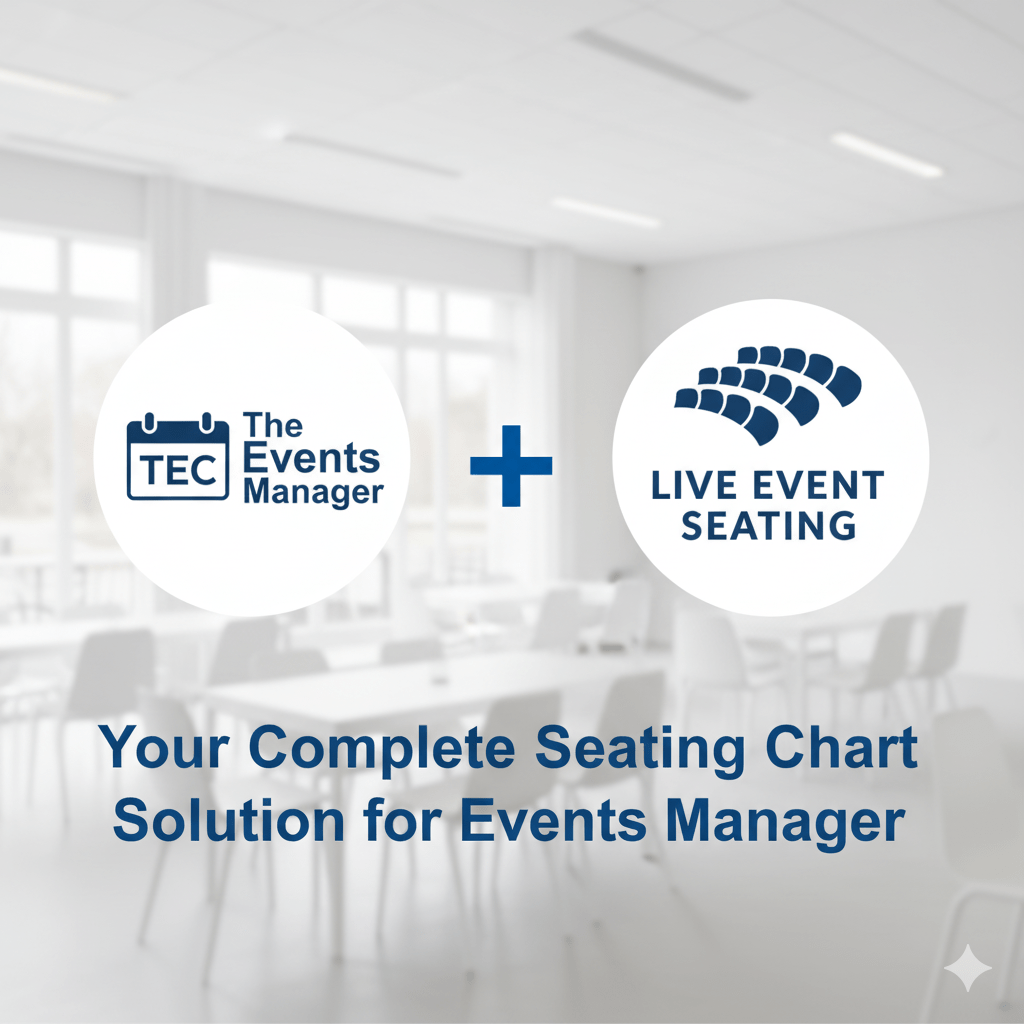 Events Manager seating chart