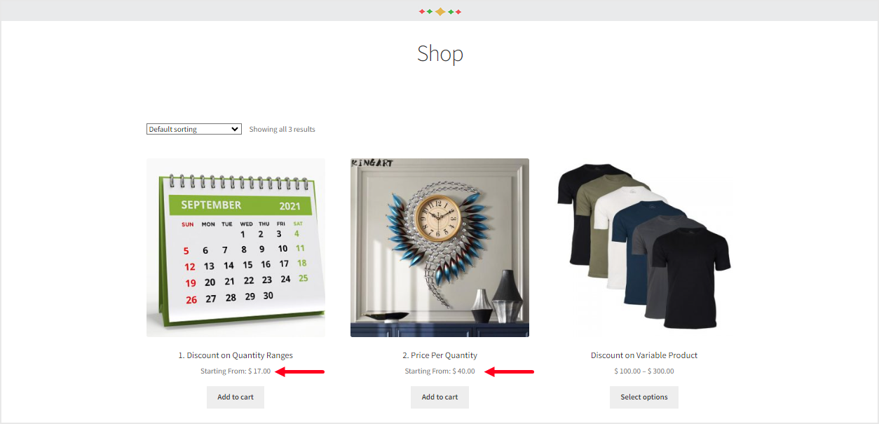 Backend rule settings