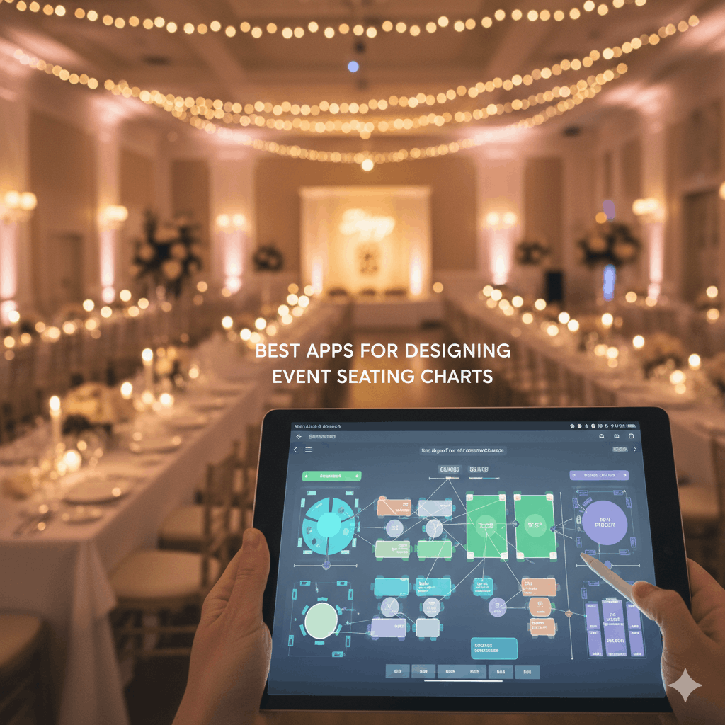 Best apps for designing event seating charts