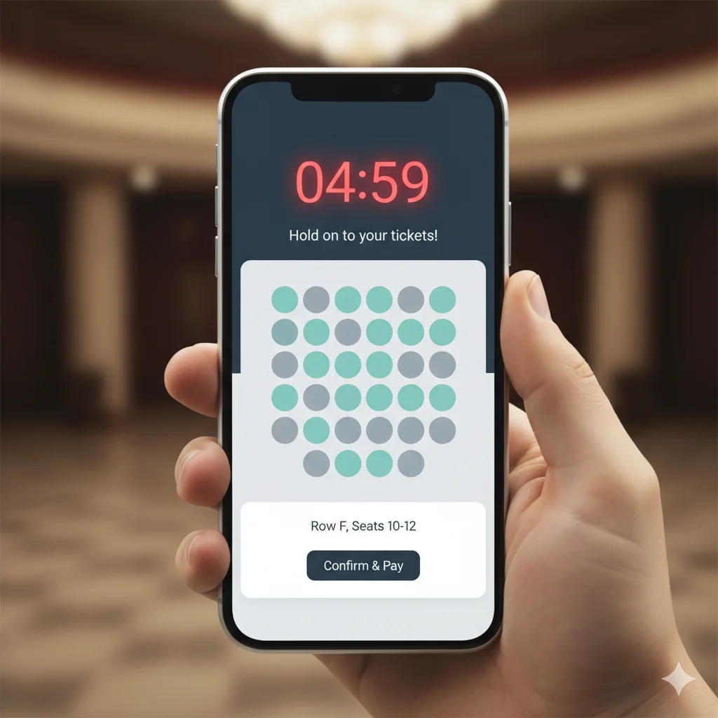 WooCommerce seat lock timer