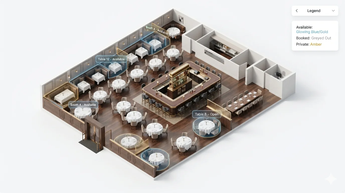 restaurant seating chart plugin for gala dinner tables